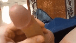 Nice little cock college gay guy jerks penis