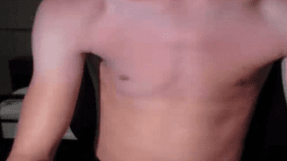 Teen lad strips and jerks off on Omegle