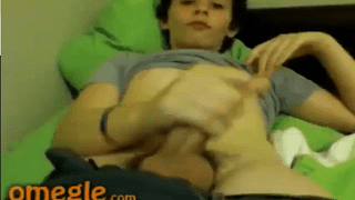 Cute Omegle boy big penis cum videos
