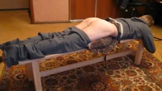 Naughty boy BDSM nice arse whip